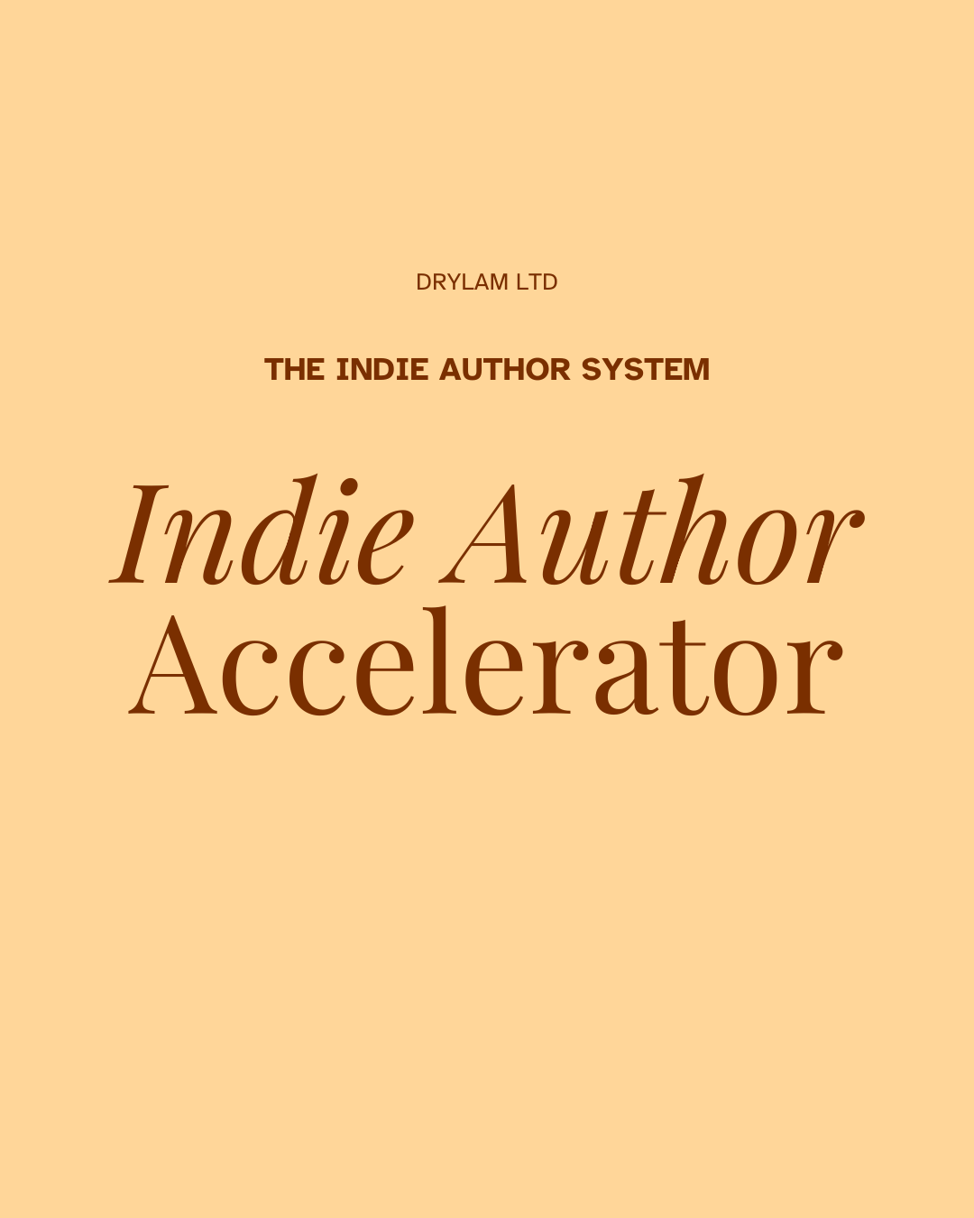 Indie Author Accelerator